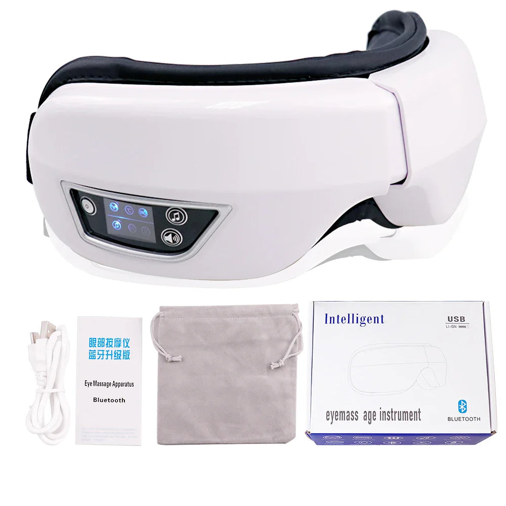 Electric Eye Massager with Heat & Air Compression – Instant Relief for Screen Fatigue