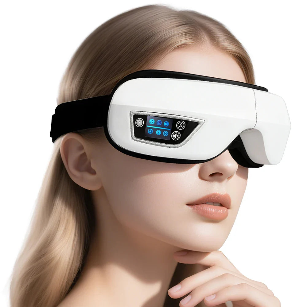 Electric Eye Massager with Heat & Air Compression – Instant Relief for Screen Fatigue