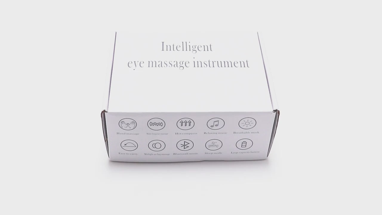 Electric Eye Massager with Heat & Air Compression